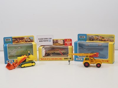 Lot 575 - A pair of MATCHBOX King Size diecast...