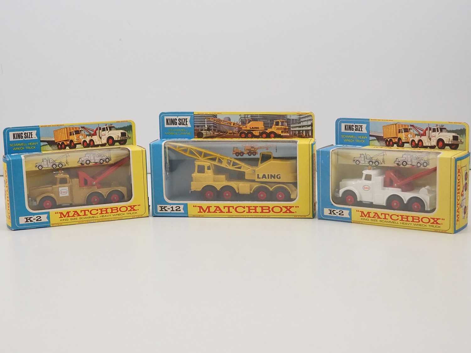 Lot 576 - A group of MATCHBOX King Size diecast lorries...