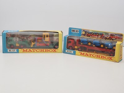 Lot 577 - A pair of MATCHBOX King Size diecast...