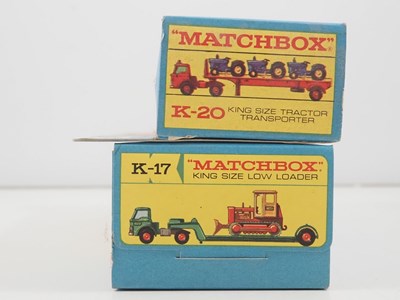 Lot 577 - A pair of MATCHBOX King Size diecast...