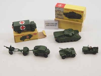 Lot 590 - A group of DINKY boxed and unboxed diecast...