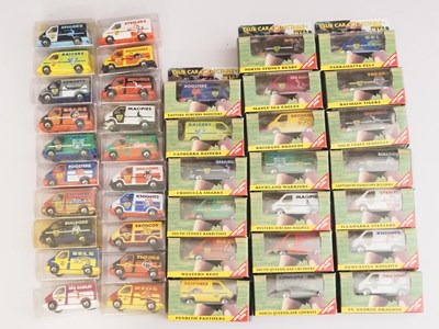 Lot 614 - A traffic jam of MATCHBOX Series 2 limited...