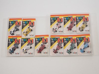 Lot 631 - A group of POLISTIL diecast Formula 1 race...