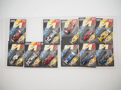 Lot 632 - A group of POLISTIL diecast Formula 1 race...