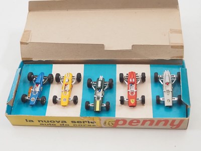 Lot 635 - A POLISTIL late 1960s Formula 1 Penny Series...
