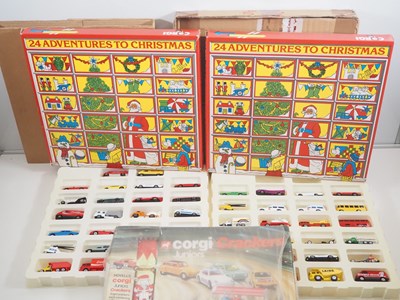 Lot 638 - A pair of CORGI JUNIORS J3161 24 Adventures to...