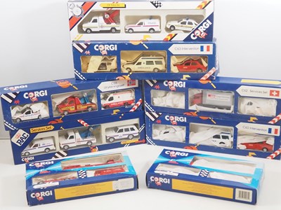 Lot 649 - A group of CORGI Emergency vehicle and Fire...