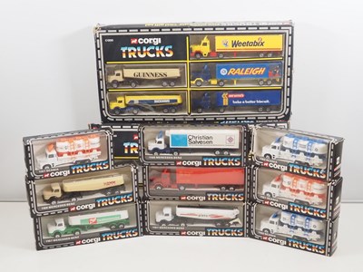 Lot 651 - A group of CORGI Trucks series diecast lorries...