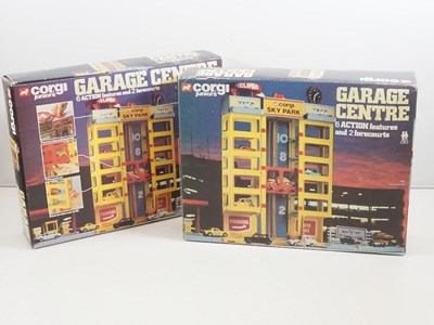 Lot 655 - A pair of CORGI JUNIORS Garage Centre play...