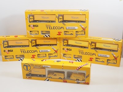 Lot 672 - A group of CORGI British Telecom vehicle sets...