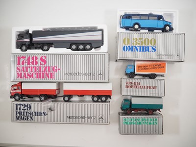 Lot 673 - A group of NZG 1:40,1:43 and 1:50 scale...