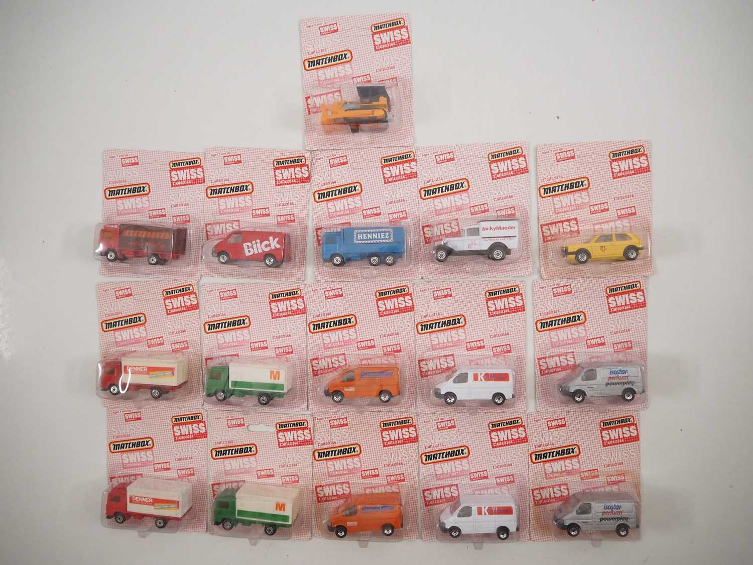 Lot 675 - A group of MATCHBOX 'Swiss Collection' diecast...