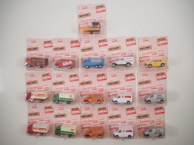Lot 675 - A group of MATCHBOX 'Swiss Collection' diecast...