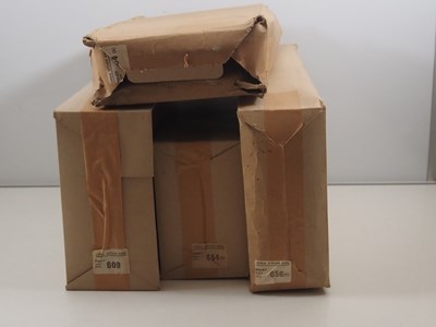 Lot 681 - A group of empty DINKY trade boxes for later...