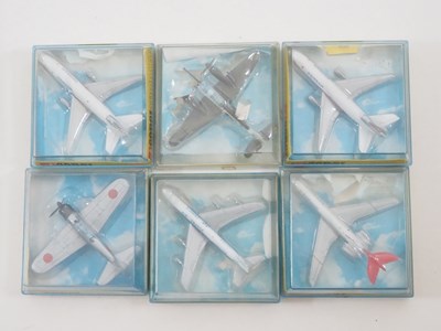 Lot 687 - A group of CORGI (Lintoys) diecast aircraft -...