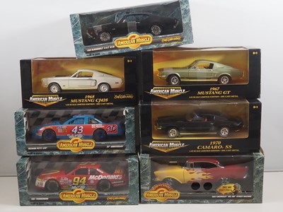 Lot 719 - A group of 1:18 scale diecast American outline...