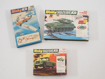 Lot 726 - A group of DINKY diecast 'DinkyKit' metal...