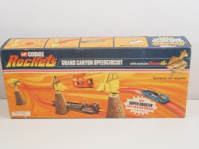 Lot 737 - A pair of CORGI ROCKETS track sets, each with...