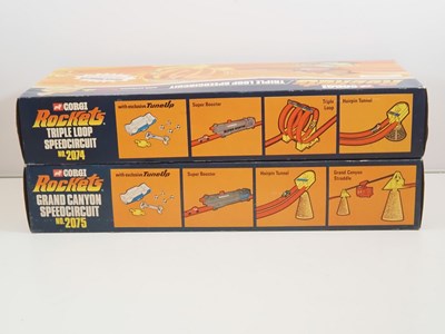 Lot 737 - A pair of CORGI ROCKETS track sets, each with...