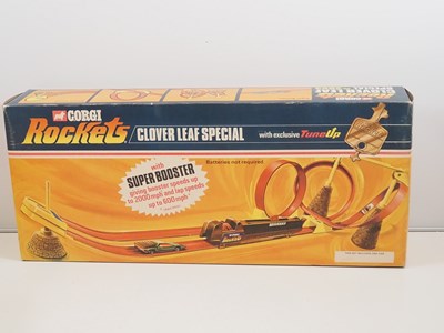 Lot 738 - A pair of CORGI ROCKETS track sets, each with...