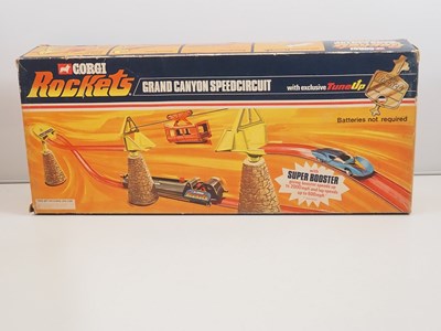 Lot 739 - A pair of CORGI ROCKETS track sets, each with...