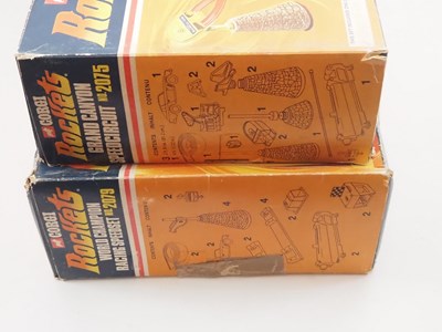 Lot 739 - A pair of CORGI ROCKETS track sets, each with...
