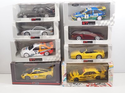 Lot 740 - A group of UT MODELS 1:18 scale diecast cars...