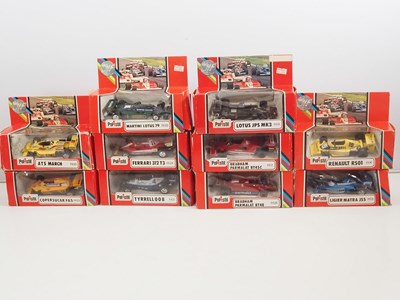 Lot 744 - A group of POLISTIL 1:32 scale Formula 1...