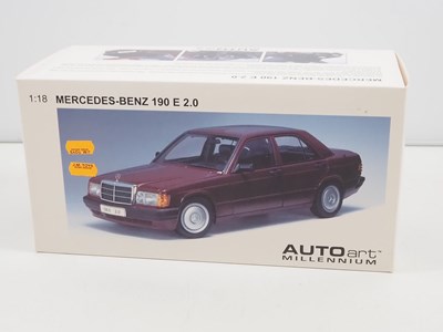 Lot 746 - A group of AUTOART 1:18 scale diecast Mercedes...
