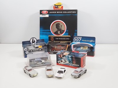 Lot 748 - A group of CORGI James Bond related diecast...