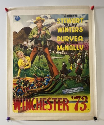 Lot 88 - WINCHESTER '73 (1951) linen backed Belgian...