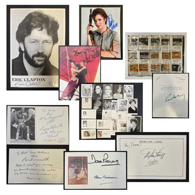 Lot 387 - Our extensive autograph section in this...