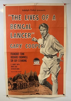 Lot 50 - THE LIVES OF A BENGAL LANCER (1935) - US one...