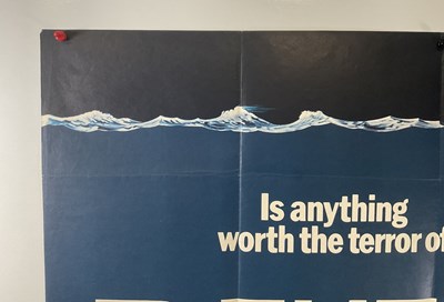 Lot 43 - THE DEEP (1977) UK Quad teaser film poster,...