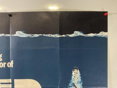 Lot 43 - THE DEEP (1977) UK Quad teaser film poster,...