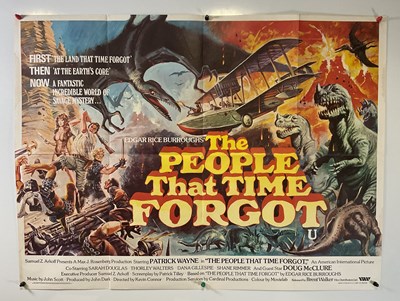 Lot 53 - THE PEOPLE THAT TIME FORGOT (1977) UK Quad...