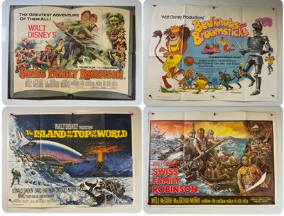 Lot 82 - A group of Walt Disney live action UK Quad...