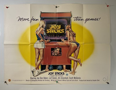 Lot 8 - A collection of comedy UK Quad film posters to...