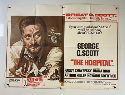 Lot 8 - A collection of comedy UK Quad film posters to...