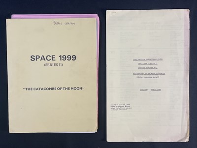 Lot 361 - SPACE 1999 - Production used script and...