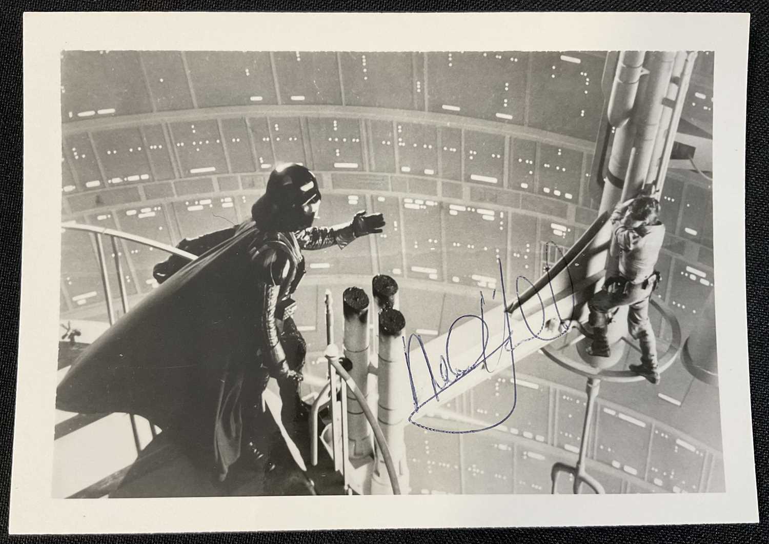 Lot 758 - MARK HAMILL An autographed Star Wars photo...