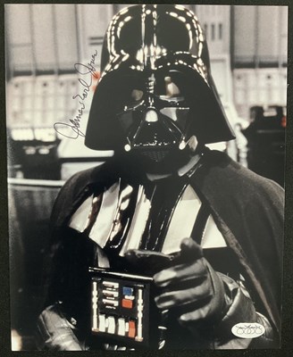 Lot 478 - JAMES EARL JONES - An 8" x 10" colour...