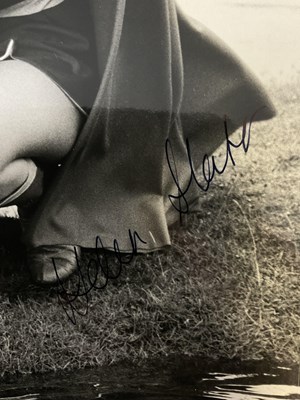 Lot 484 - CHRISTOPHER REEVE - A black and white still...