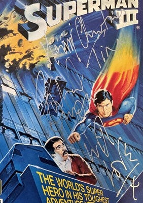 Lot 484 - CHRISTOPHER REEVE - A black and white still...