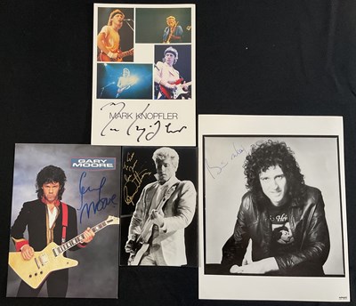 Lot 502 - A group of guitarists' and rock stars'...