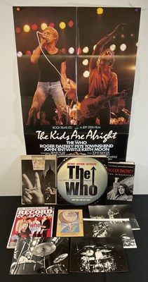 Lot 316 - THE WHO - A group of memorabilia items...