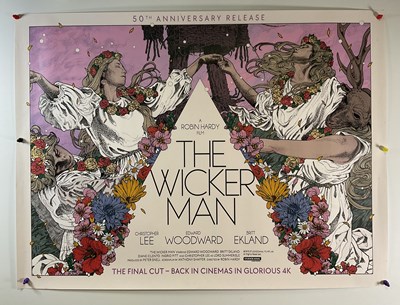 Lot 255 - THE WICKER MAN (1974) 50th Anniversary UK Quad...