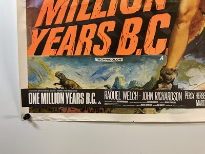Lot 41 - ONE MILLION YEARS B.C. / SHE (1969) UK Quad...