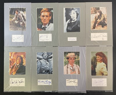 Lot 404 - DR WHO - A group of Doctor Who autographs...