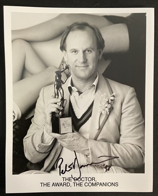 Lot 406 - DR WHO - A group of Doctor Who autographs on 8"...